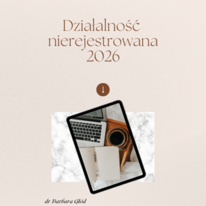 E Book: Działalność nierejestrowana 2026