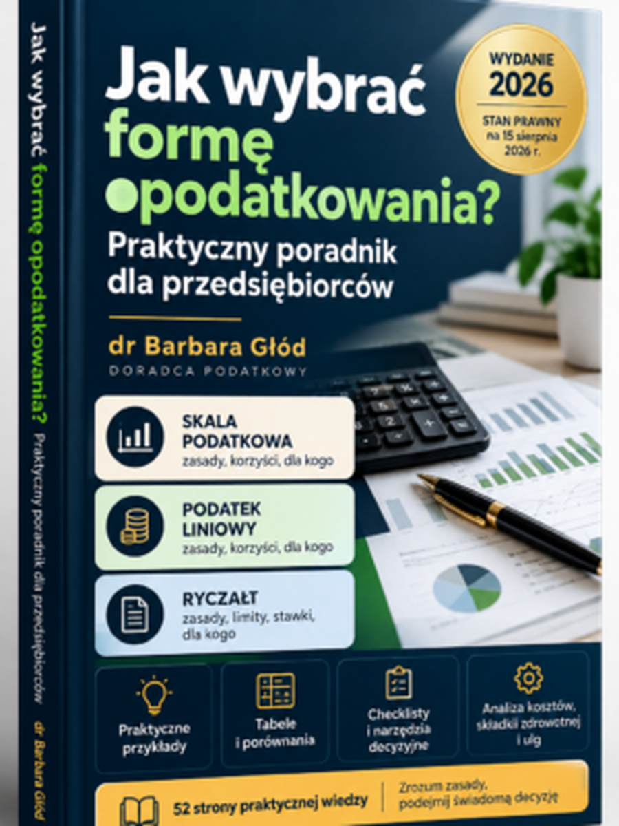 Jak wybrać formę opodatkowania?